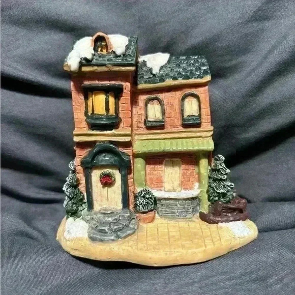 1991 ALBERT E PRICE SPIRIT OF AMERICA VICTORIAN CHRISTMAS HOUSE - Picture 1 of 10